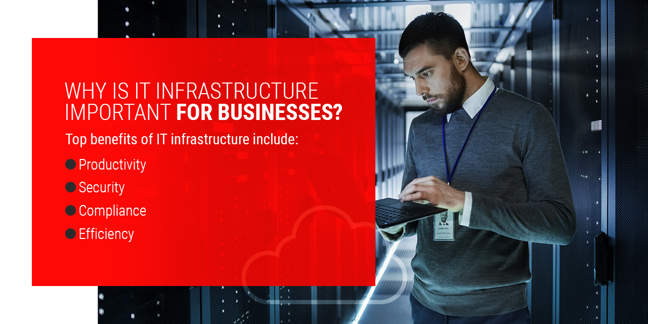 benefits of IT infrastructure